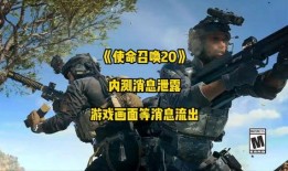 cod20爆料最新,全新游戲內(nèi)容與玩法前瞻